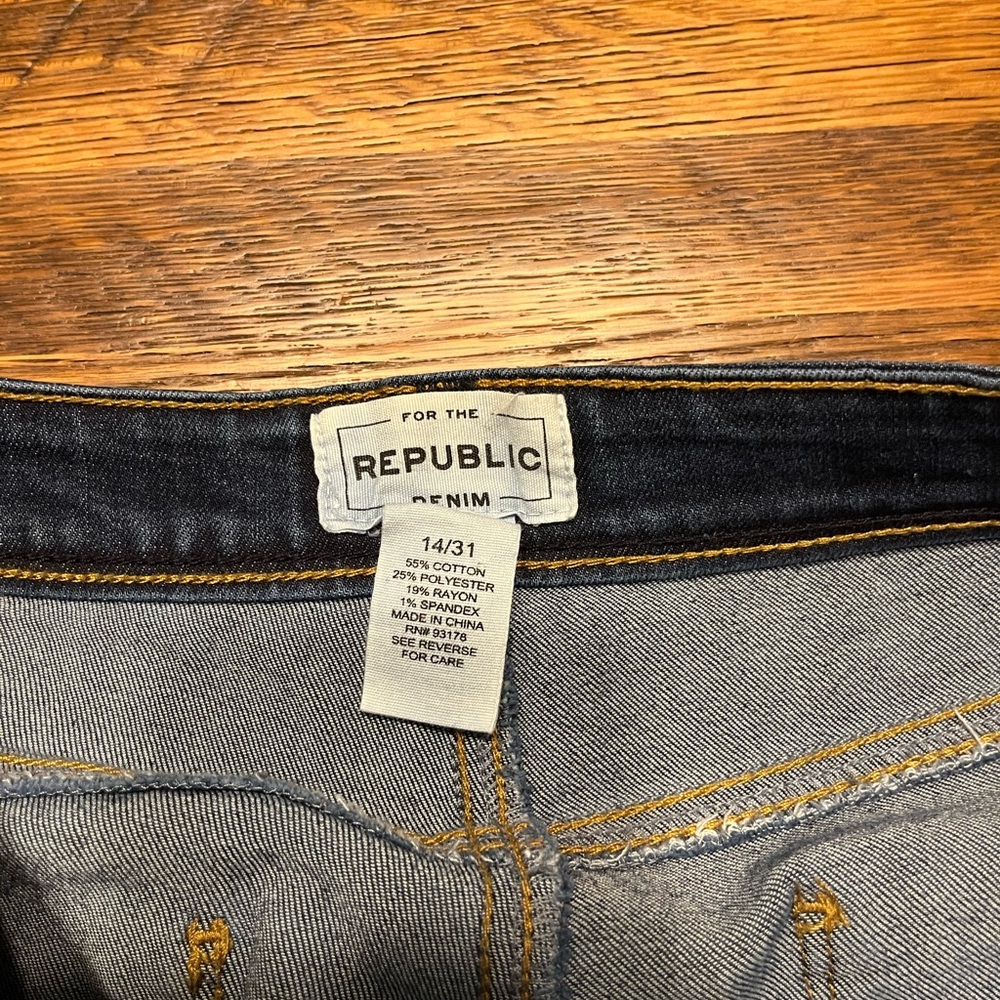 For the Republic ankle jeans size 31 waist - Picture 5 of 5